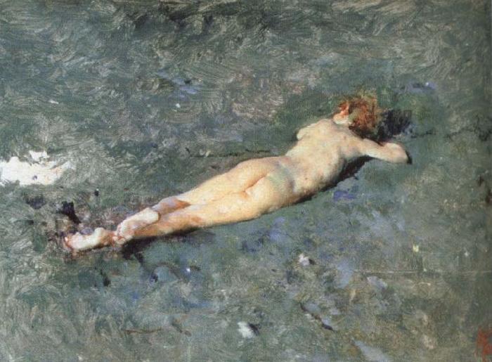 Mariano Fortuny y Marsal nude on the beach at portici oil painting picture